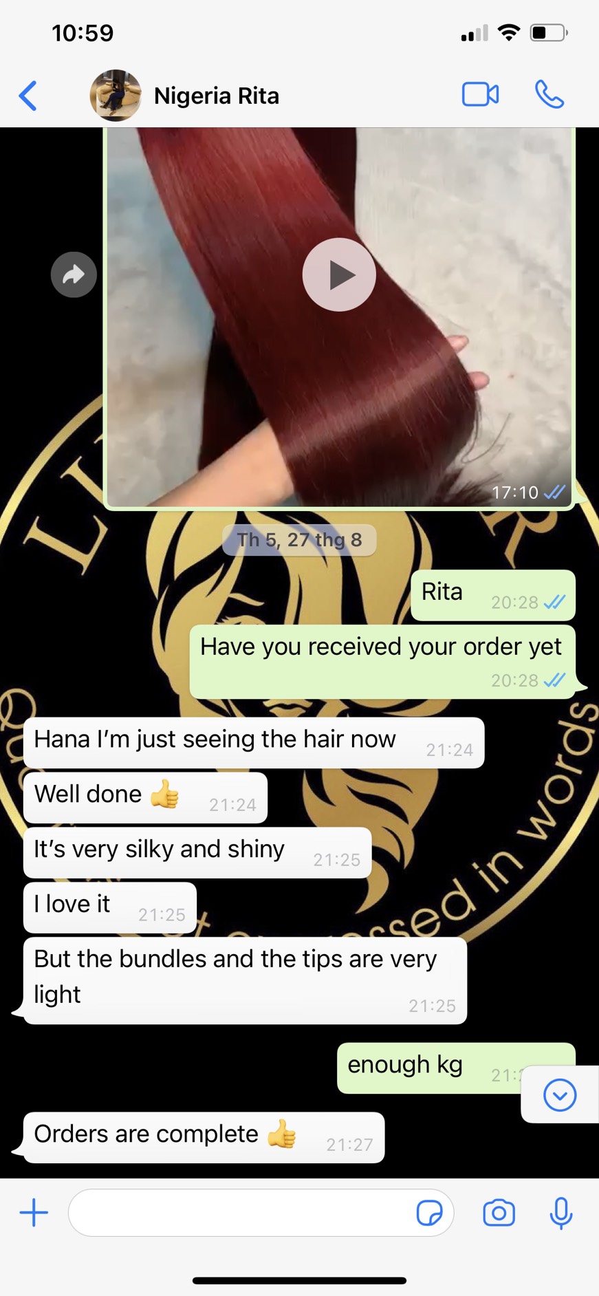 feedback from Nigeria