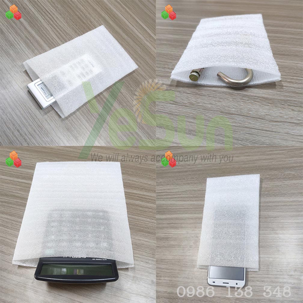 Túi xốp foam 1mm đựng thiết bị điện tử , chống xước